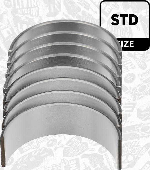 ET Engineteam LP007600 - Комплект шатунних вкладишів autocars.com.ua