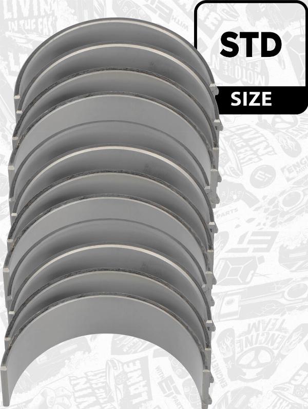 ET Engineteam LP008200 - Комплект шатунних вкладишів autocars.com.ua