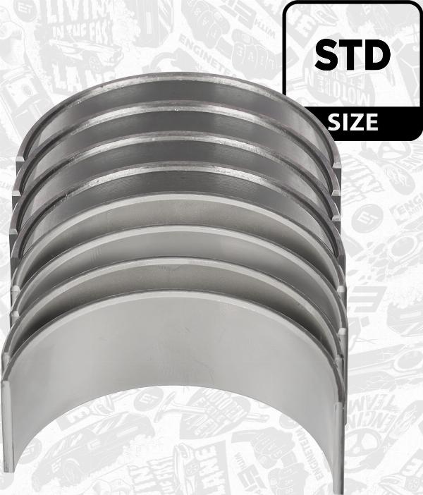 ET Engineteam LP008700 - Комплект шатунних вкладишів autocars.com.ua