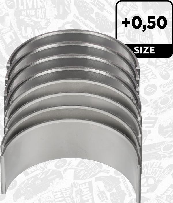 ET Engineteam LP008750 - Комплект шатунних вкладишів autocars.com.ua