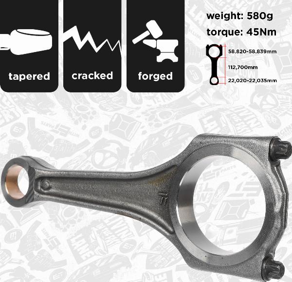 ET Engineteam OM0080 - Шатун autocars.com.ua