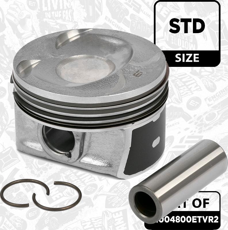 ET Engineteam PM004800ETVR2 - Поршень autocars.com.ua