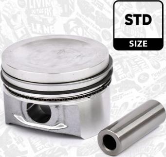 ET Engineteam PM005000 - Поршень autocars.com.ua