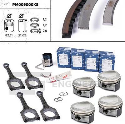 ET Engineteam PM009000KS - Комплект поршней autodnr.net