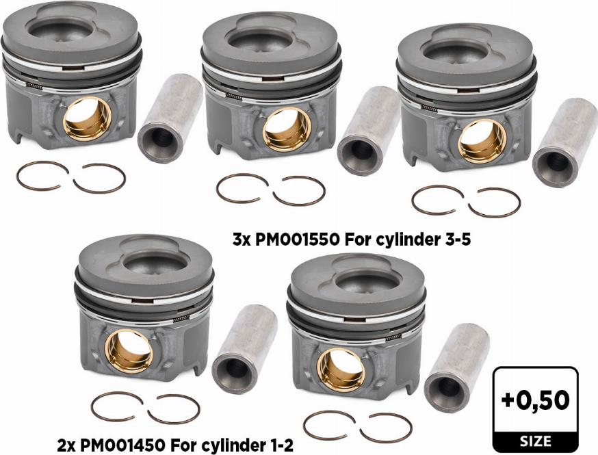 ET Engineteam PM013750 - Поршень autocars.com.ua