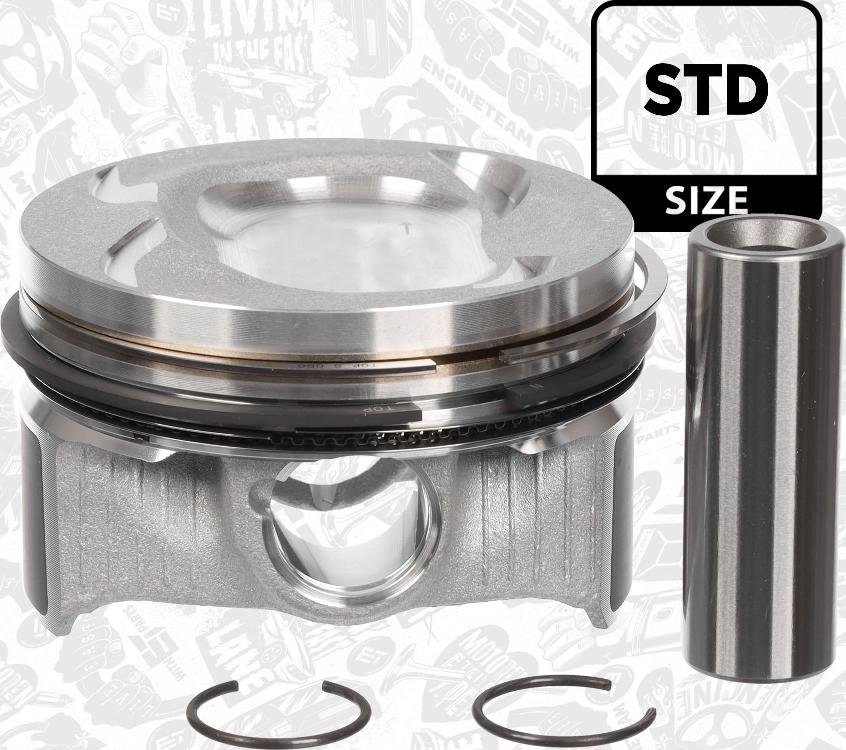 ET Engineteam PM015100 - Поршень autocars.com.ua