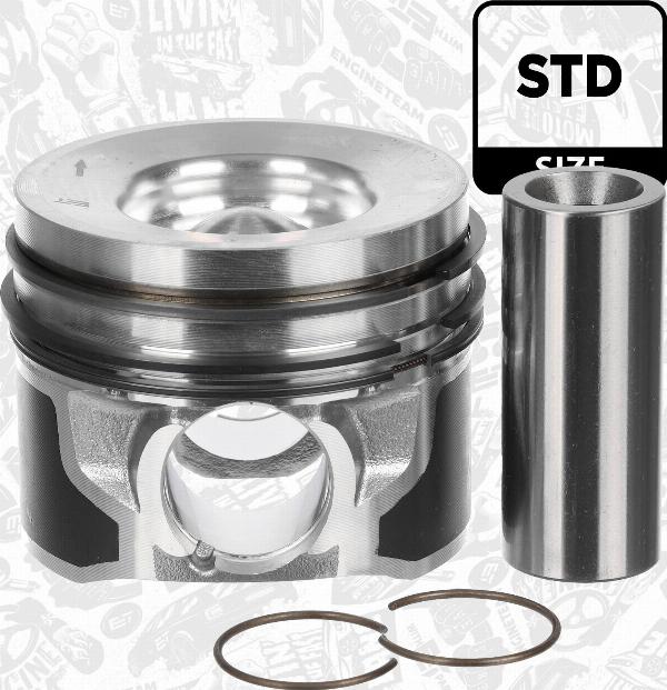 ET Engineteam PM015500 - Поршень autocars.com.ua