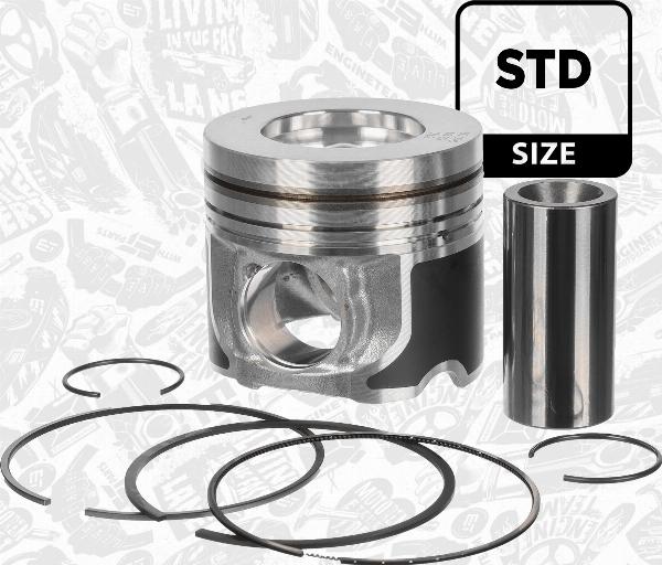 ET Engineteam PM016200 - Поршень autocars.com.ua