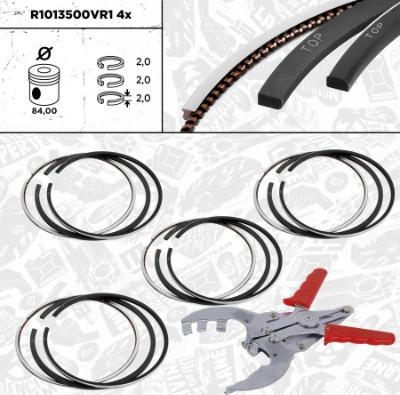 ET Engineteam R1013500VR1 - Комплект поршневых колец avtokuzovplus.com.ua