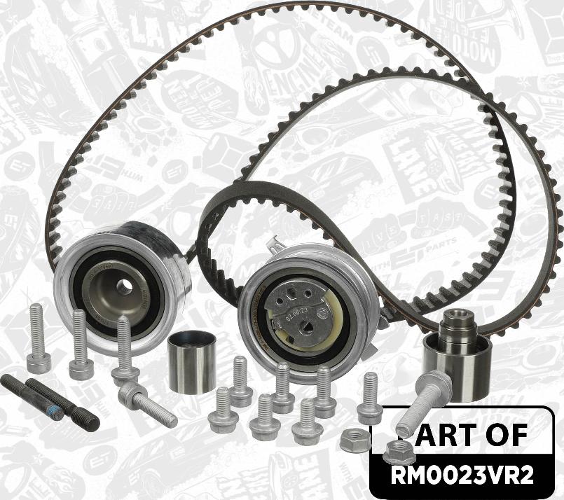 ET Engineteam RM0023VR2 - Водяний насос + комплект зубчатого ременя autocars.com.ua