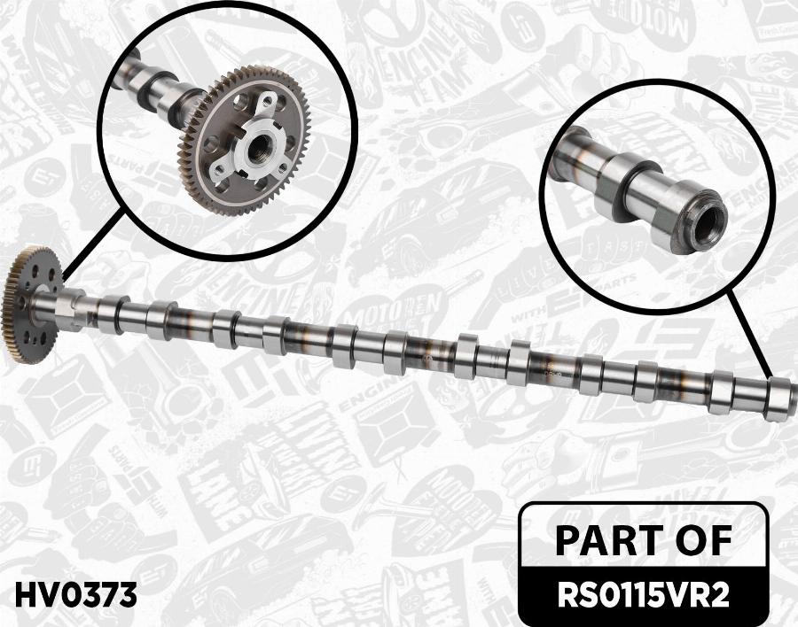 ET Engineteam RS0115VR2 - Комплект ланцюга приводу распредвала autocars.com.ua