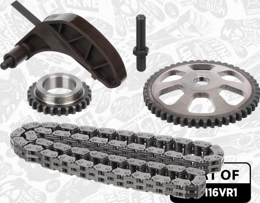 ET Engineteam RS0116VR1 - Комплект ланцюга, привід масляного насоса autocars.com.ua