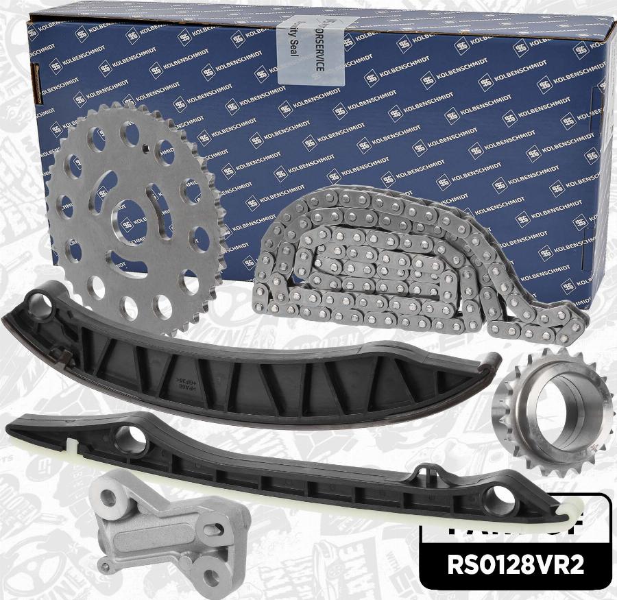 ET Engineteam RS0128VR2 - Комплект цепи привода распредвала autodnr.net