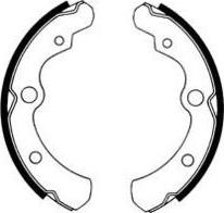 E.T.F. 09-0416 - Комплект гальм, барабанний механізм autocars.com.ua