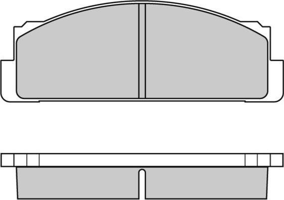 E.T.F. 12-0004 - Тормозные колодки, дисковые, комплект avtokuzovplus.com.ua