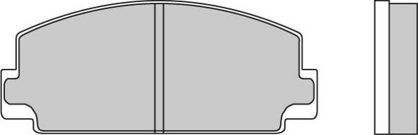 E.T.F. 12-0077 - Тормозные колодки, дисковые, комплект avtokuzovplus.com.ua