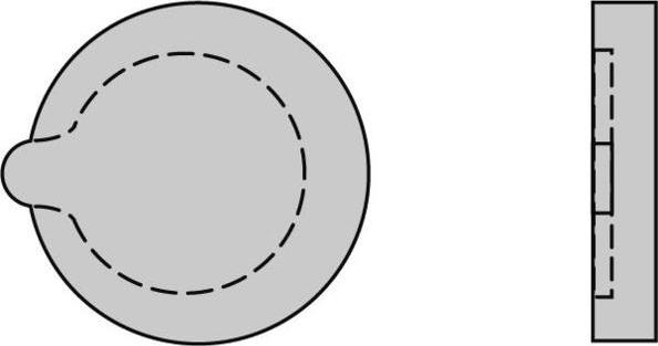 E.T.F. 12-0121 - Гальмівні колодки, стояночні дискові гальма autocars.com.ua