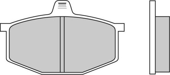 E.T.F. 12-0124 - Тормозные колодки, дисковые, комплект autodnr.net