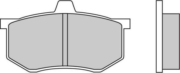 E.T.F. 12-0140 - Гальмівні колодки, дискові гальма autocars.com.ua