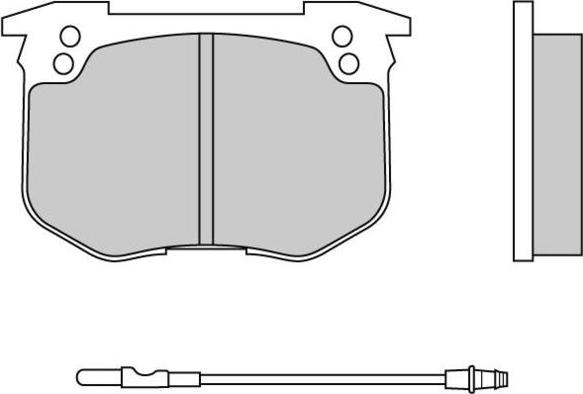 E.T.F. 12-0159 - Гальмівні колодки, дискові гальма autocars.com.ua