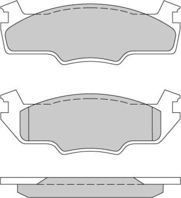 BENDIX 571316 - Гальмівні колодки, дискові гальма autocars.com.ua