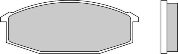 E.T.F. 12-0180 - Гальмівні колодки, дискові гальма autocars.com.ua