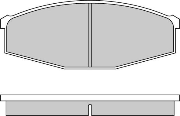 E.T.F. 12-0234 - Гальмівні колодки, дискові гальма autocars.com.ua