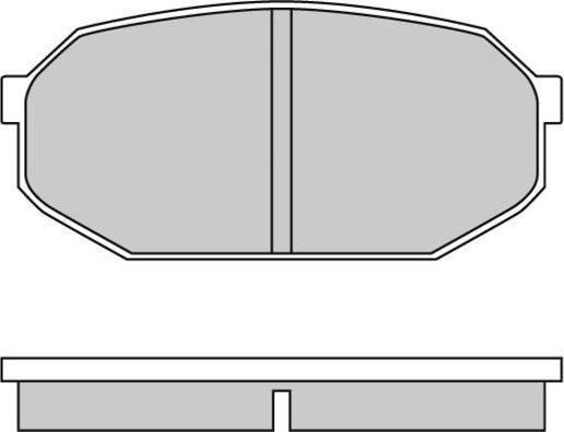 Remsa 0148.00 - Тормозные колодки, дисковые, комплект avtokuzovplus.com.ua