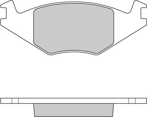 E.T.F. 12-0262 - Тормозные колодки, дисковые, комплект avtokuzovplus.com.ua