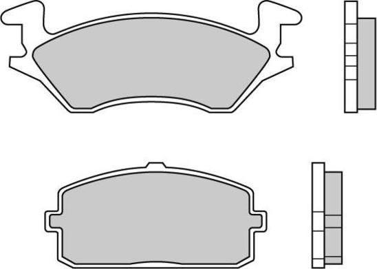 E.T.F. 12-0324 - Гальмівні колодки, дискові гальма autocars.com.ua