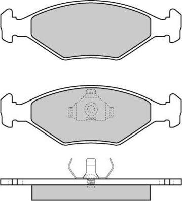 Jurid 571448JC - Гальмівні колодки, дискові гальма autocars.com.ua