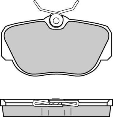 E.T.F. 12-0425 - Тормозные колодки, дисковые, комплект avtokuzovplus.com.ua