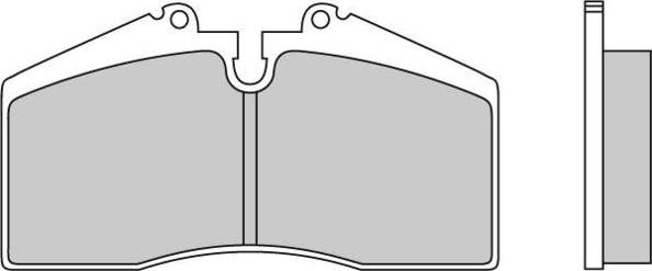 E.T.F. 12-0449 - Гальмівні колодки, дискові гальма autocars.com.ua