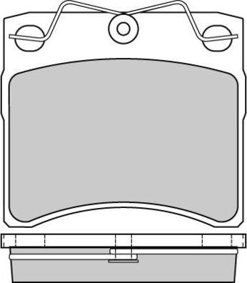 Quinton Hazell QFD7702AF - Гальмівні колодки, дискові гальма autocars.com.ua