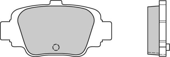 E.T.F. 12-0560 - Тормозные колодки, дисковые, комплект avtokuzovplus.com.ua