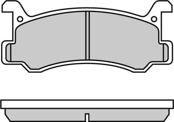 E.T.F. 12-0602 - Тормозные колодки, дисковые, комплект avtokuzovplus.com.ua