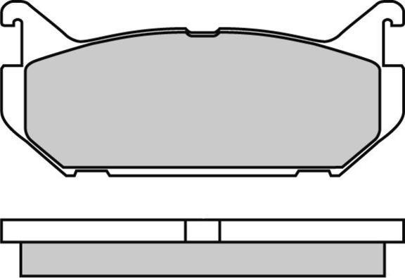 E.T.F. 12-0632 - Тормозные колодки, дисковые, комплект avtokuzovplus.com.ua