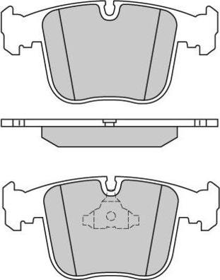 E.T.F. 12-0651 - Гальмівні колодки, дискові гальма autocars.com.ua