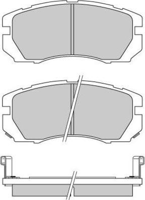 BENDIX 572377 - Тормозные колодки, дисковые, комплект avtokuzovplus.com.ua