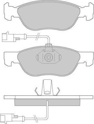 TRW Engine Component GDB1364 - Гальмівні колодки, дискові гальма autocars.com.ua