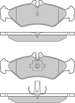 E.T.F. 12-0688 - Гальмівні колодки, дискові гальма autocars.com.ua