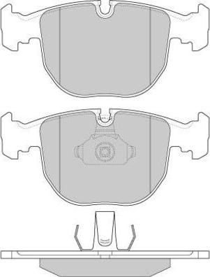 E.T.F. 12-0774 - Гальмівні колодки, дискові гальма autocars.com.ua