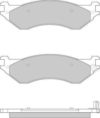 E.T.F. 12-0917 - Гальмівні колодки, дискові гальма autocars.com.ua