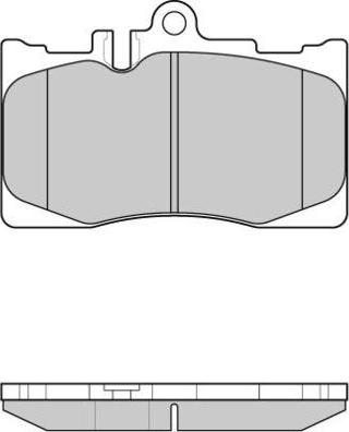 JP Group 5863600419 - Гальмівні колодки, дискові гальма autocars.com.ua