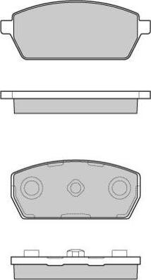 E.T.F. 12-1047 - Тормозные колодки, дисковые, комплект avtokuzovplus.com.ua