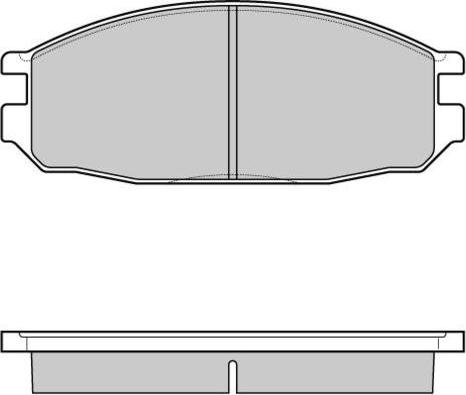 E.T.F. 12-1069 - Гальмівні колодки, дискові гальма autocars.com.ua