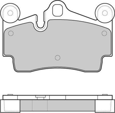 E.T.F. 12-1097 - Гальмівні колодки, дискові гальма autocars.com.ua