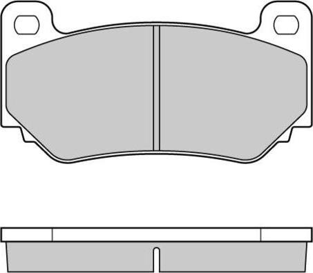 BENDIX 511820 - Тормозные колодки, дисковые, комплект avtokuzovplus.com.ua