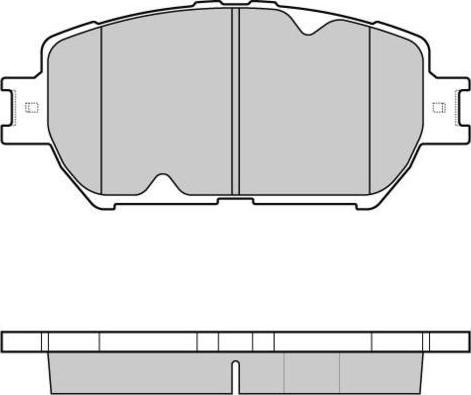 E.T.F. 12-1126 - Гальмівні колодки, дискові гальма autocars.com.ua