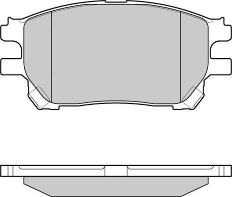 E.T.F. 12-1191 - Тормозные колодки, дисковые, комплект avtokuzovplus.com.ua